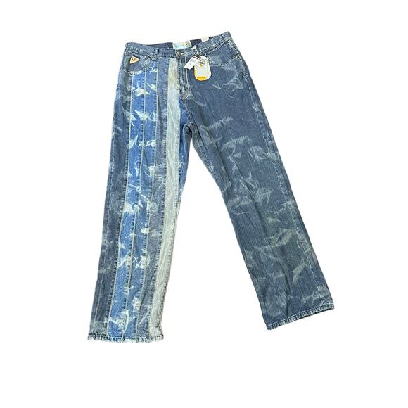 Vintage y2k Baggy Akademiks Jeans NEW NWT Mens 36 - Picture 1 of 7